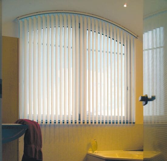 Арочные тканевые жалюзи