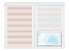 Рулонные кассетные шторы День Ночь Делия-103 цена. Купить в «Мастерская Жалюзи»
