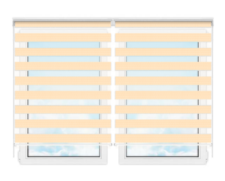 Рулонные шторы мини День Ночь Белладжо 1902 цена. Купить в «Мастерская Жалюзи»