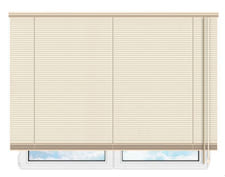 Деревянные горизонтальные жалюзи 50 мм - 55 перламутровый цена. Купить в «Мастерская Жалюзи»