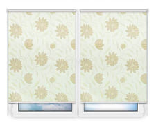 Рулонные шторы Мини Далия-бежевый цена. Купить в «Мастерская Жалюзи»
