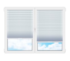 Плиссе (шторы, жалюзи) корона молочный цена. Купить в «Мастерская Жалюзи»