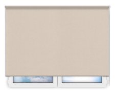 Стандартные рулонные шторы Карина-блэкаут-дымчатый цена. Купить в «Мастерская Жалюзи»