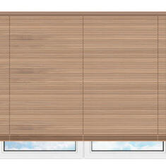 Бамбуковые горизонтальные жалюзи - 302 бежевый